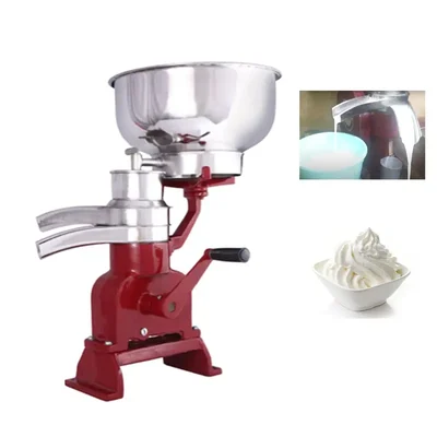 PARAS (Made in India) 90LPH Hand Operated Milk Cream Separator SS Body, 12 Litres Tank Capacity